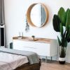 Picture of Wooden dresser with mirror
