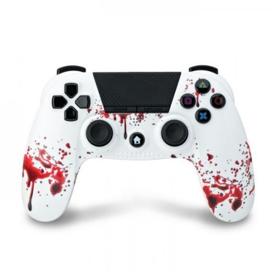 Picture of Under Control- PS4 bluetooth controller met koptelefoon aansluiting - zombie