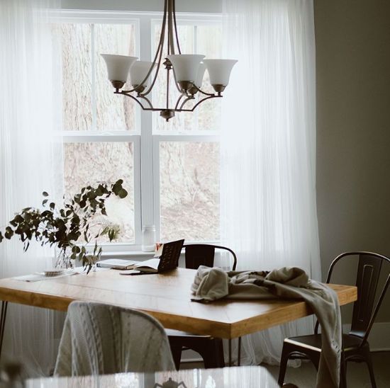 Picture of Brown wooden table